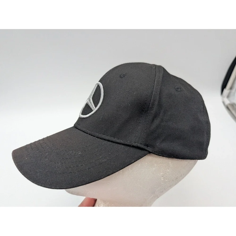Mercedes AMG Petronas Formula One Team Black Baseball Cap Hat Embroidered Logo